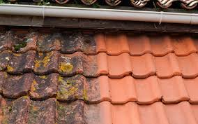 Nettoyage de terrasse avant après Poissy